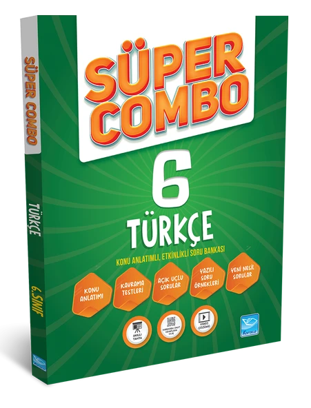 Süper Combo Türkçe 6. Sınıf Soru Bankası ürün görseli 1