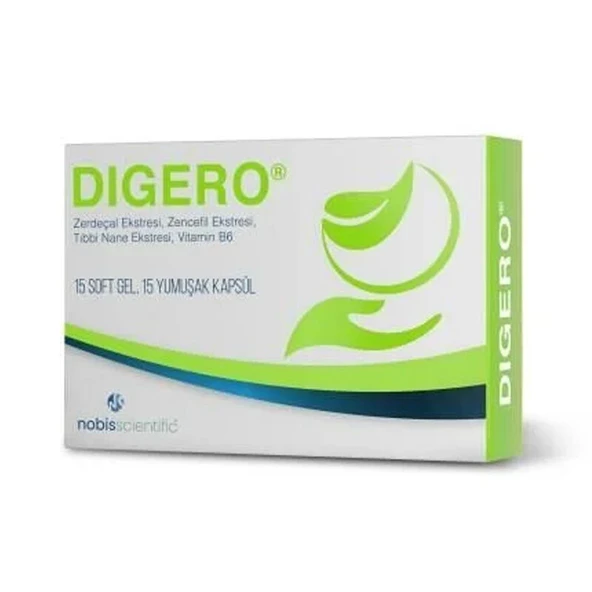 Nobis Scientific Digero 15 Kapsül Zerdeçal Ekstresi İçerikli ürün görseli