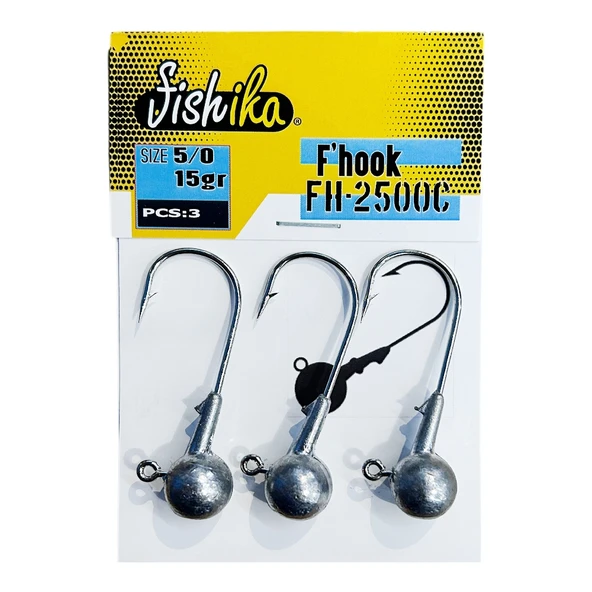 Fishika 2500 #5/0 15gr Jig Head ürün görseli