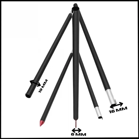 Uyguna-Yakala 2.8 mt - Çadır Direği - Tarp/Tente/Branda Direği - DIR.159 ürün görseli