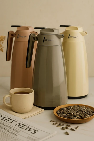 PNG-7002 1.5 Litre Cam Termos | 12 Saat Sıcak 24 Saat Soğuk | BPA Free | Sağlıklı Kullanım - Resim 7