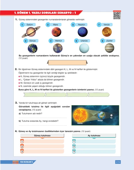 Süper Combo Fen Bilimleri 6. Sınıf Soru Bankası - 8