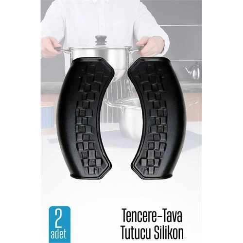 Modacar Tencere Tutucu Silikon 2 ADET - 1