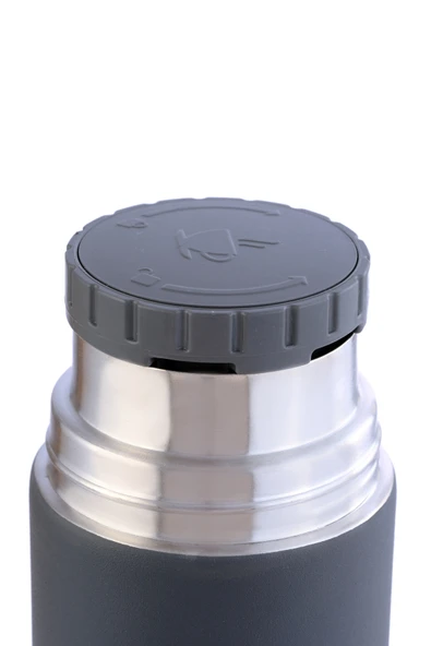 Paslanmaz Çelik 3 Bardaklı Termos 500ml - 6 Saat Sıcak, 12 Saat Soğuk Tutma Özelliği - Resim 6