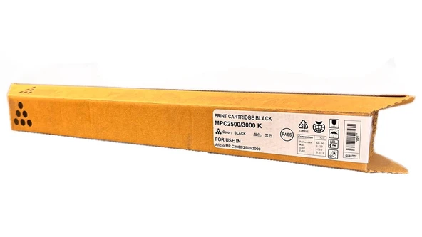 Ricoh MP-C 2500  3000  2000 Smart Siyah Toner ürün görseli