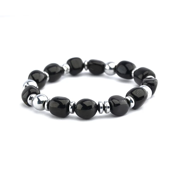 Hematit ve Oltu Taşı Bileklik ürün görseli 1