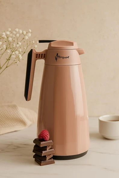 PNG-7002 1.5 Litre Cam Termos | 12 Saat Sıcak 24 Saat Soğuk | BPA Free | Sağlıklı Kullanım ürün görseli