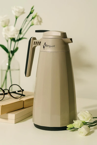 PNG-7002 1.5 Litre Cam Termos | 12 Saat Sıcak 24 Saat Soğuk | BPA Free | Sağlıklı Kullanım ürün görseli