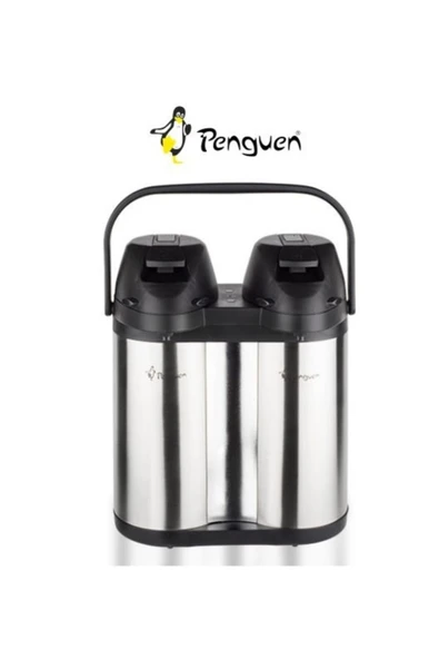 Png 1240 Xl 3,8 Litre Çiftli Çelik Çay Termosu ürün görseli