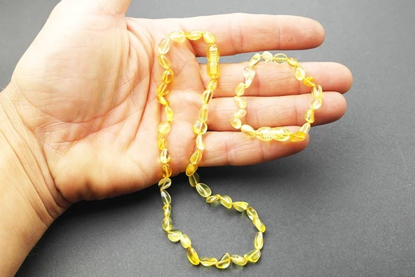 Bal Gözesi Damla Kehribar Bebek Diş Seti - 4