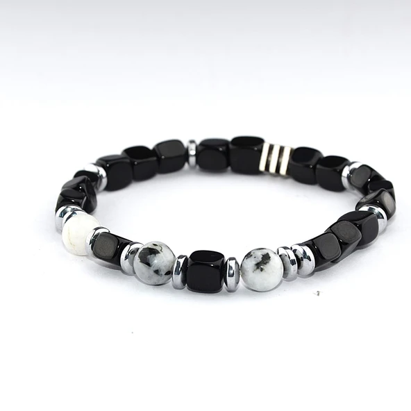 Ay Taşı ve Oltu Taşı Bileklik - Resim 2