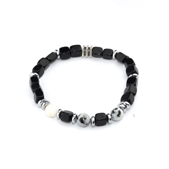 Ay Taşı ve Oltu Taşı Bileklik ürün görseli 1