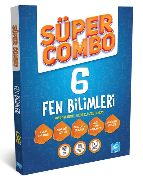 Süper Combo Fen Bilimleri 6. Sınıf Soru Bankası