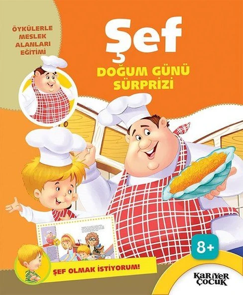 Şef Doğum Günü Sürprizi - Şef Olmak İstiyorum! ürün görseli