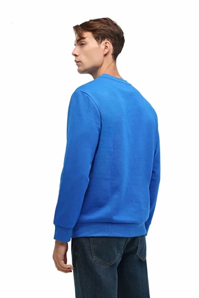 Lumberjack Gale 16itl701 0 Yaka Erkek Sweat - Saks - 3