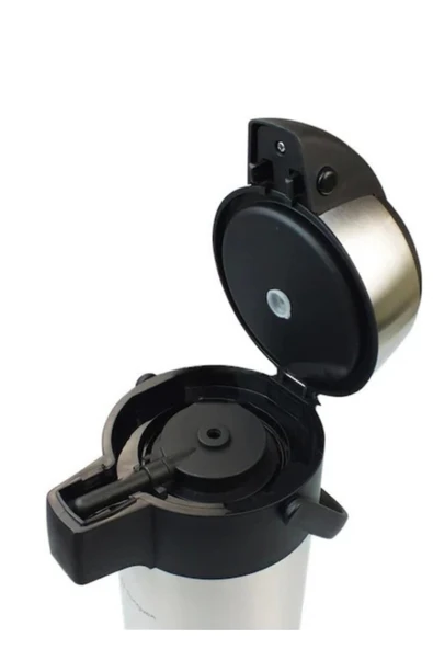 3 Litre Pompalı Çelik Termos 1230a - Resim 4