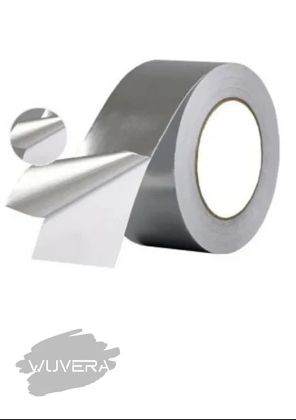 Wuvera 20 Metre Yanmaz Alüminyum Tamir Bandı – Yüksek Isıya Dayanıklı Folyo Rulo - Resim 5