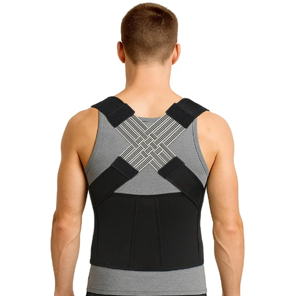 Periboia Kamburluk Önleyici Dik Duruş Korsesi - 5