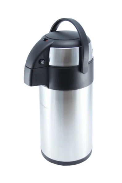 3 Litre Pompalı Çelik Termos 1230a - Resim 2