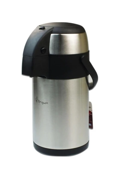 3 Litre Pompalı Çelik Termos 1230a - Resim 7