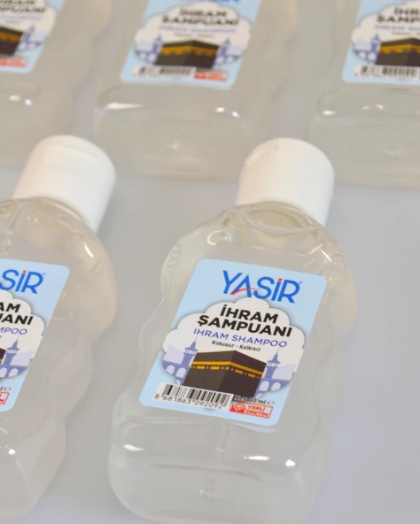 Umre ve Hac İçin Kokusuz İhram Şampuanı – 50 ml, Seyahat Boyu, İhrama Uygun- 5 Adet - 3