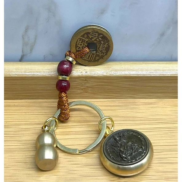 BlackCraft Şans Ve Bereket Anahtarlık (BC-6DB75A) ürün görseli 1