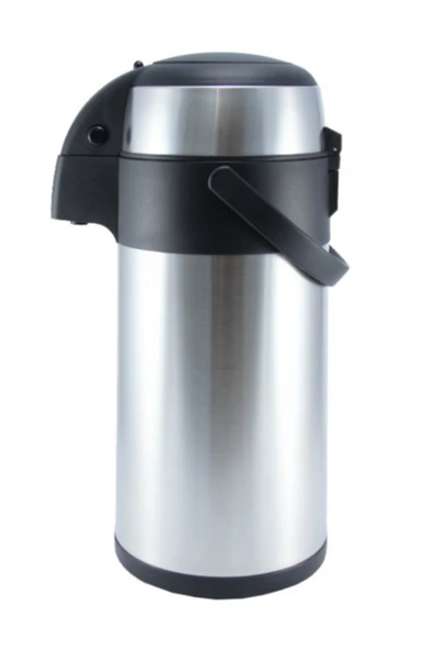 3 Litre Pompalı Çelik Termos 1230a - Resim 6