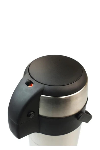 3 Litre Pompalı Çelik Termos 1230a - Resim 5
