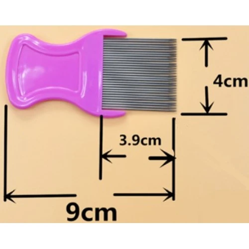 Periboia Uzun Taraklı Bit Tarağı – Kedi Köpek Tavşan İnce Dişli Bit Pire Tarağı - 2