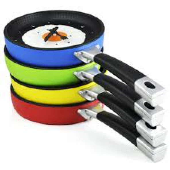 Yumurta Tavası Mutfak Saati - Resim 2