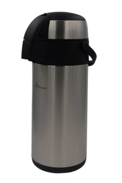 No:1240 A 4 Lt.Pompalı Çelik Termos 2015St001147 - Resim 6