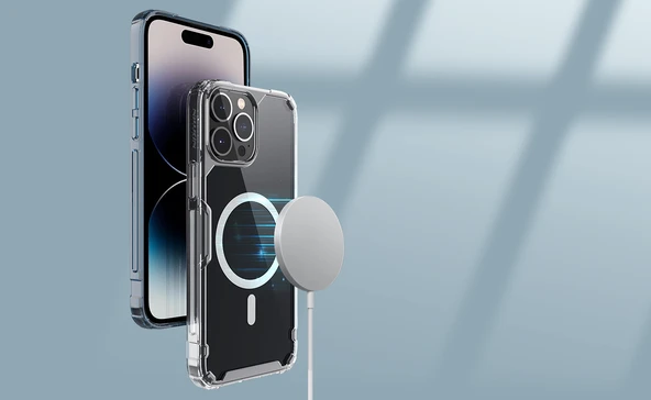 Nillkin iPhone 14 Pro Magsafe Özellikli Nature TPU Pro Kapak - 7