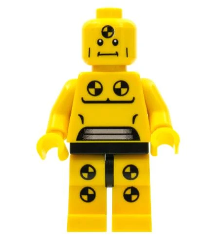 Lego Minifigür Demolition Dummy col008 ürün görseli 1