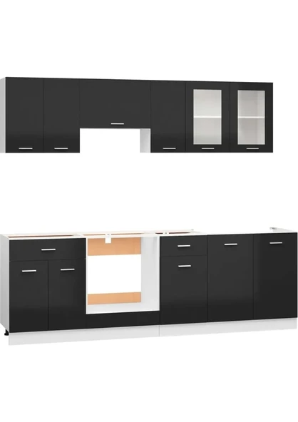 T Designo Hector Mutfak 230 cm Tezgah Dahil - Resim 3