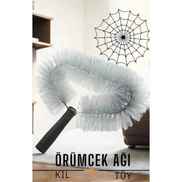 Periboia Toz Tüy Örümcek Ağı Alma Fırçası - 3
