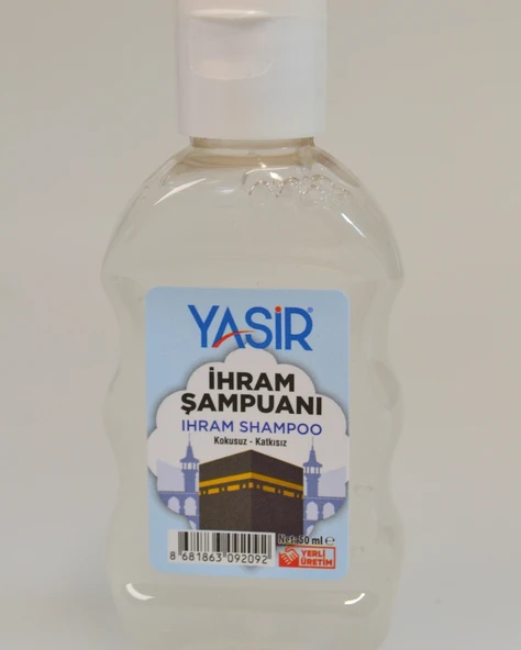 Umre ve Hac İçin Kokusuz İhram Şampuanı – 50 ml, Seyahat Boyu, İhrama Uygun- 5 Adet - 2
