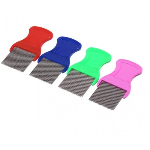 Periboia Uzun Taraklı Bit Tarağı – Kedi Köpek Tavşan İnce Dişli Bit Pire Tarağı - 4