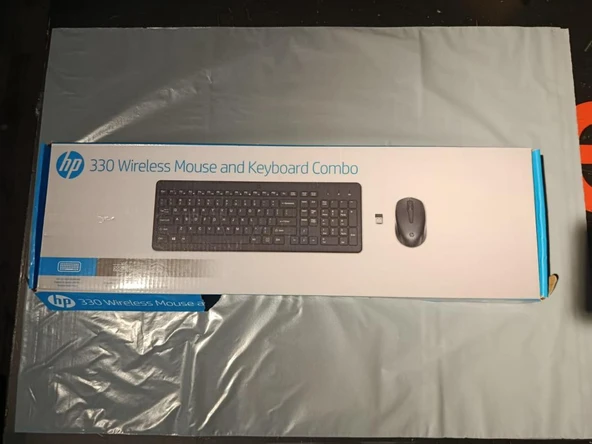 Hp 330 Kablosuz Klavye Mouse Seti Siyah 2V9E6AA (OUTLET) ürün görseli