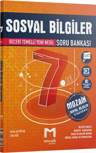 Mozaik Yayınları 7. Sınıf Sosyal Bilgiler Soru Bankası ürün görseli