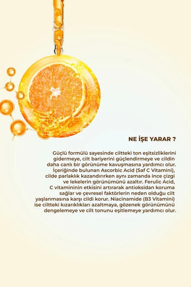 Dermoend  Vitamin C Serum - Resim 6