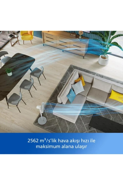 Philips 2000 Serisi CX2550/00 Ayaklı Vantilatör - Resim 4