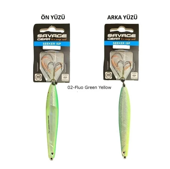 Savage Gear Seeker ISP  Jig Yem 98mm 23gr - Resim 5