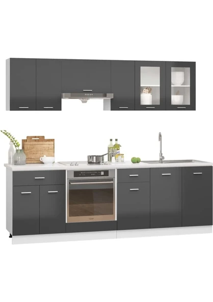 T Designo Helin Mutfak 230 cm Tezgah Dahil - 2
