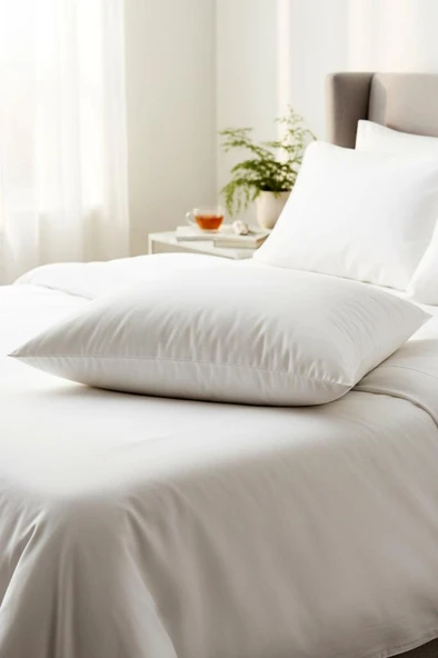 Niron 700 gr Silikon Yastık – 50x70 cm, Mikrofiber Kumaşlı, Yumuşak ve Destekleyici - Resim 5