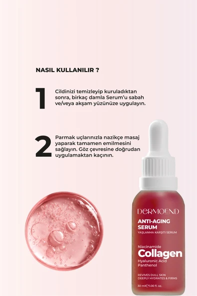 Dermoend Antı-Agnıng Serum - Resim 3