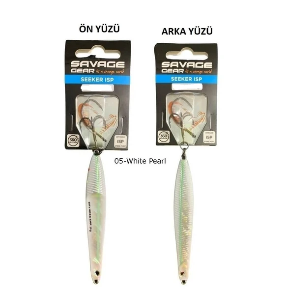Savage Gear Seeker ISP  Jig Yem 98mm 23gr - Resim 3