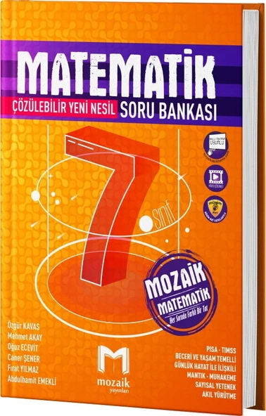 Mozaik Yayınları 7. Sınıf Matematik Soru Bankası ürün görseli