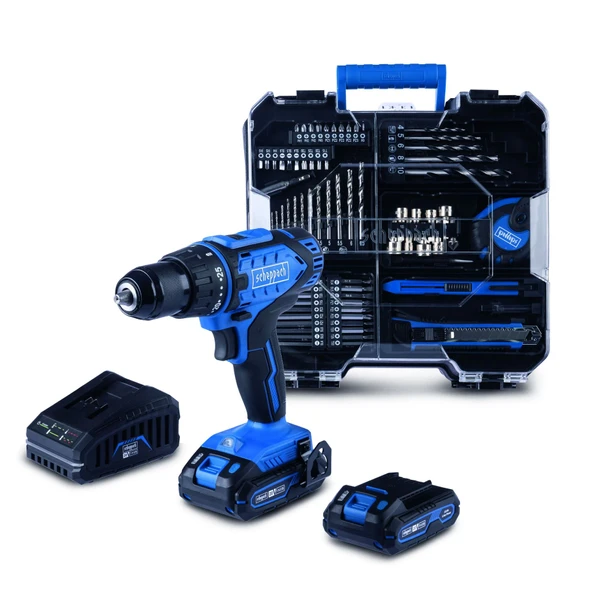 Scheppach C-DTB74/1-X 20V 1x2AH Akülü Vidalama + 74 Parça Aksesuar Seti - 5909315900 ürün görseli