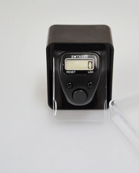 Özel Kutulu Mini Işıklı Zikirmatik– Şık Tasarım, Resetlenebilir, Taşınabilir Tesbih Sayaç - Resim 3