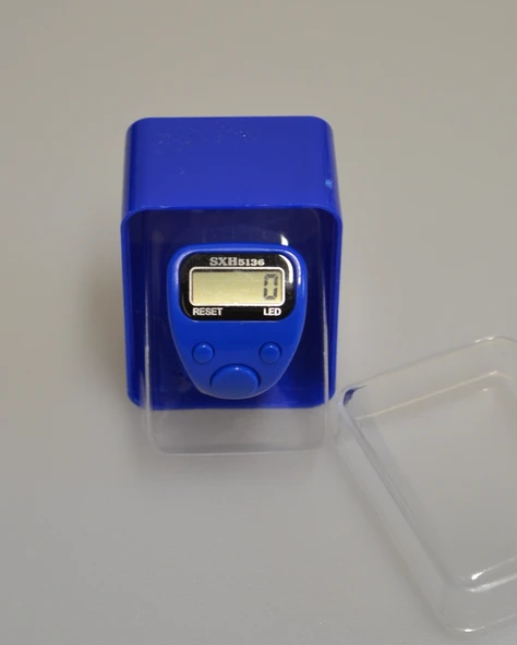 Özel Kutulu Mini Işıklı Zikirmatik– Şık Tasarım, Resetlenebilir, Taşınabilir Tesbih Sayaç - Resim 9